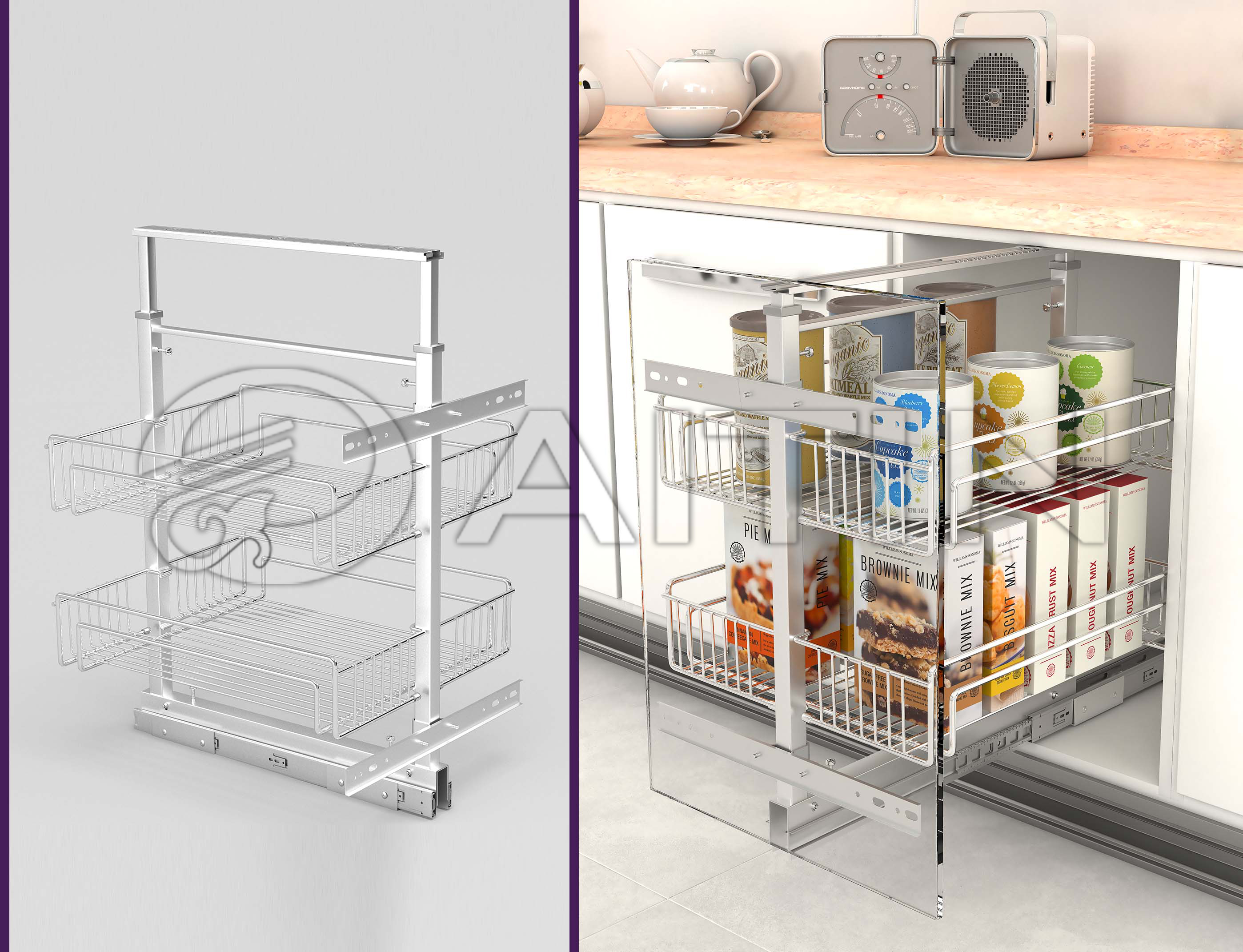 سوپری وسط 2 طبقه