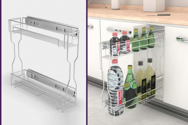 جا بطری پایه دار