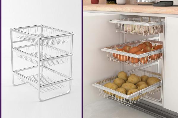 سبد سیب زمینی و پیاز پرتابل